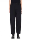 YOHJI YAMAMOTO YOHJI YAMAMOTO PRINTED WOOL-GABARDINE PANTS,HV-P40-192/BLK