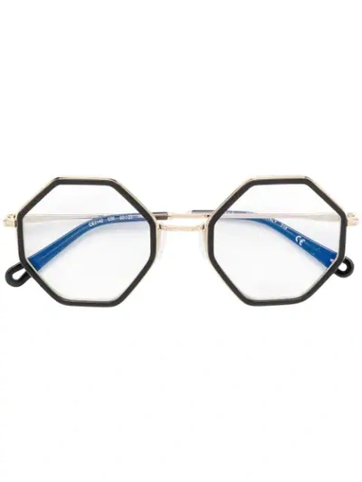 Chloé Eyewear Palma Glasses - 黑色 In Black