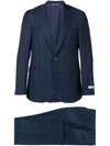 CANALI CHECKED TWO-PIECE SUIT