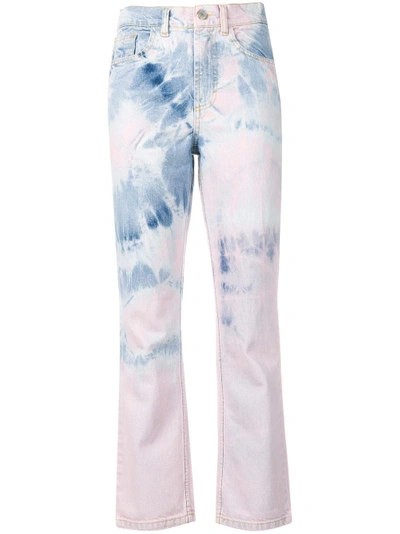 Ashley Williams Tie Dye Jeans - Blue