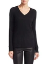 SAKS FIFTH AVENUE COLLECTION FEATHERWEIGHT CASHMERE V-NECK SWEATER,400097752914