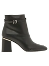 TOD'S LEATHER ANKLE BOOT,10743400
