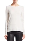 SAKS FIFTH AVENUE COLLECTION FEATHERWEIGHT CASHMERE SWEATER,400097752993