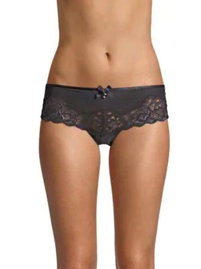 Chantelle Orangerie Lace Hipster Panties In Misty Grey