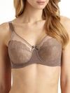 Wacoal Retro Chic Full-figure Underwire Bra 855186, Up To I Cup In Cappucino (nude 1)