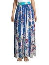 ROCOCO SAND Floral Crepe Maxi Skirt