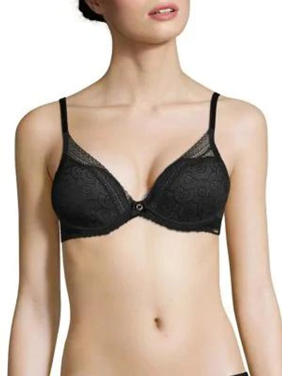 CHANTELLE FESTIVITE LACE PLUNGE BRA,400089575902