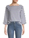 TU ES MON TRESOR Cotton Stripe Shirt