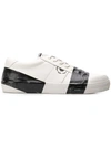 MOA MASTER OF ARTS MOA MASTER OF ARTS PLAYGROUND TAPE DETAIL SNEAKERS - 白色