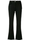 ETRO ETRO GEEKY CROPPED JEANS - BLACK