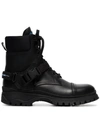 PRADA LACE-UP COMBAT BOOTS