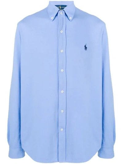 Polo Ralph Lauren Classic Brand Shirt - 蓝色 In Blue