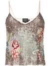 PATBO GLITTER DETAIL CAMISOLE TOP
