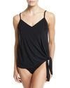 Magicsuit Indiglow Alex Underwire Tankini Top In Black