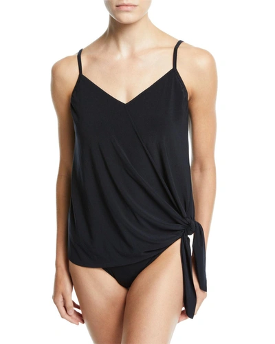 Magicsuit Indiglow Alex Underwire Tankini Top In Black