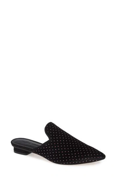 Rebecca Minkoff Women's Chamille Studded Pointed Toe Mules In Black Multi