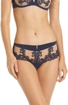 SIMONE PERELE 'Saga' Embroidered Boyshort Briefs,15C630