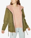 SANCTUARY FAUX-FUR LINED PARKA