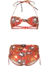 Muller Of Yoshiokubo Abiquiu Bikini In Red