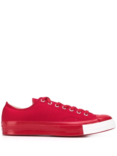 Converse Chuck 70 Ox Racing Trainer (unisex) In Red/white
