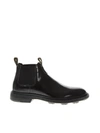 PEZZOL 1951 BLACK LEATHER BOOTS,10744058