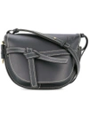 LOEWE LOEWE GATE SADDLE BAG - BLACK