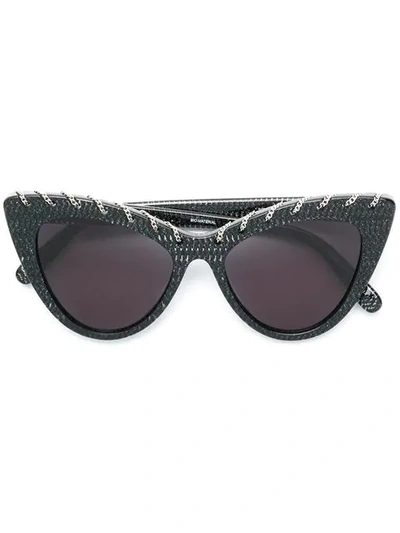 Stella Mccartney Cat Eye Sunglasses In Black