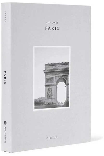 Abrams Cereal City Guide: Paris Paperback Book In Grey