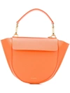 WANDLER WANDLER HORTENSIA TOTE BAG - ORANGE