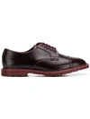 Gosha Rubchinskiy Dr. Martens Derby Shoes In Red