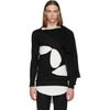 RICK OWENS RICK OWENS BLACK CAPE SWEATER