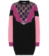 GUCCI SEQUINED WOOL SWEATER,P00343081