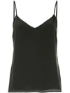 L Agence L'agence Jane Silk Camisole In Black