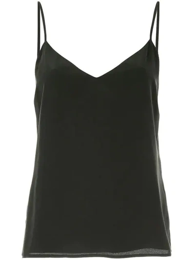 L Agence L'agence Jane Silk Camisole In Black