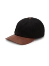 CROWN CAP Wool & Leather Cap