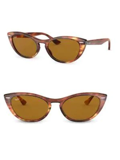 Ray Ban Nina Tortoiseshell G-15 Cat-eye Sunglasses