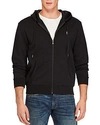 Polo Ralph Lauren Mens  Long-sleeved Double-knit Relaxed-fit Jersey Hoody In Polo Black