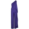 ROLAND MOURET NETTLETON SILK CHIFFON JUMPSUIT