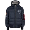 ALPHA INDUSTRIES APOLLO 11 NAVY QUILTED SHELL JACKET,3287427