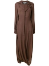 JACQUEMUS JACQUEMUS LA ROBE AFA DRESS - BROWN