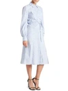 ALTUZARRA Cotton Hyacinth Shirt Dress