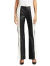 TRE BY NATALIE RATABESI WOMEN'S THE VALENTINA LEATHER trousers,0400099522069