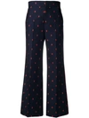 GUCCI LADYBUG CROPPED TROUSERS