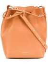 MANSUR GAVRIEL MANSUR GAVRIEL LOGO BUCKET BAG - NEUTRALS