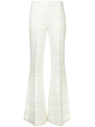 Camilla And Marc Dumas Flared Trousers In White