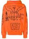 WARREN LOTAS WARREN LOTAS SABATA HOODIE - ORANGE