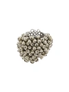 MARC LE BIHAN MARC LE BIHAN BEADED RING - SILVER