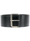 ANN DEMEULEMEESTER ANN DEMEULEMEESTER LEATHER BELT - BLACK