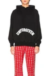 WARREN LOTAS WARREN LOTAS UNFORGIVEN COLLEGIATE HOODED SWEATSHIRT IN BLACK,WARF-MO6