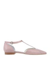 FRANCESCA BELLAVITA FRANCESCA BELLAVITA WOMAN BALLET FLATS PINK SIZE 9 SOFT LEATHER,11593763WL 5